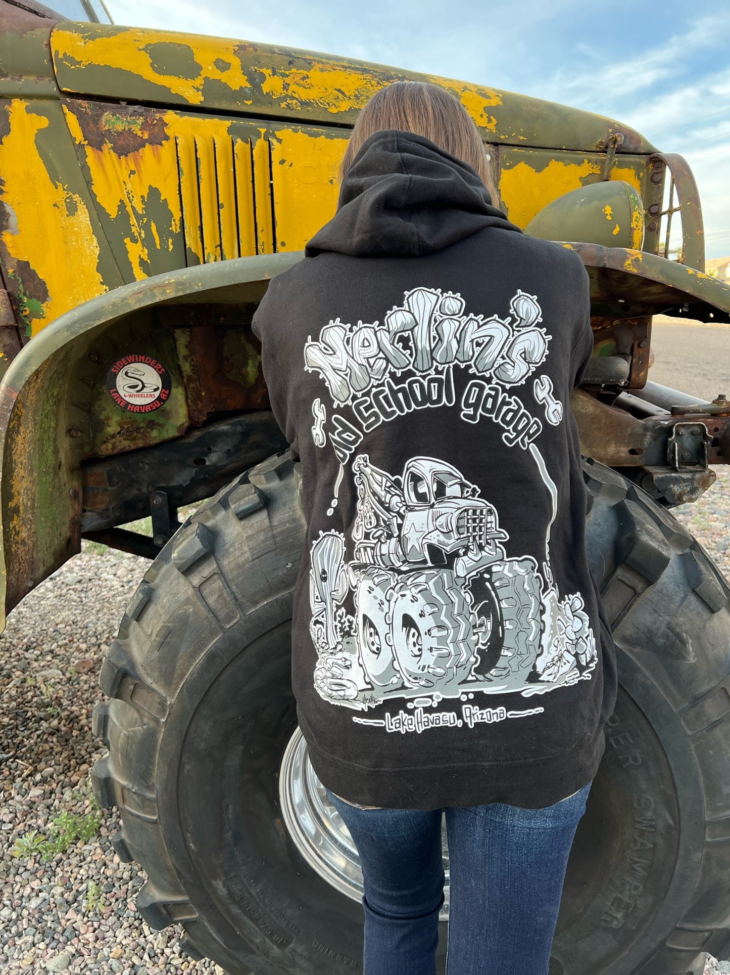 MOSG Black Pullover Hoodie