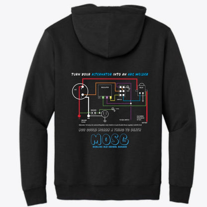 Arc Welder Zip-Up Hoodie