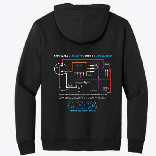 Arc Welder Zip-Up Hoodie