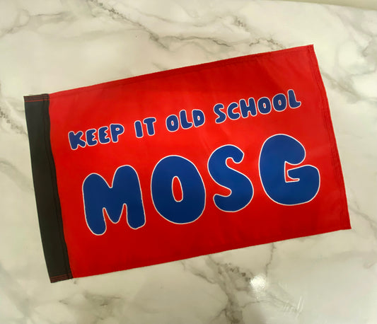 Keep It Old School MOSG - Flag