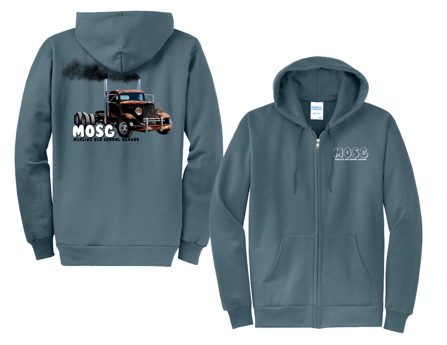 *PRE-ORDER* Mini Semi Full Zip-Up Hoodie